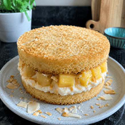 X-Bolo de Abacaxi com Creme